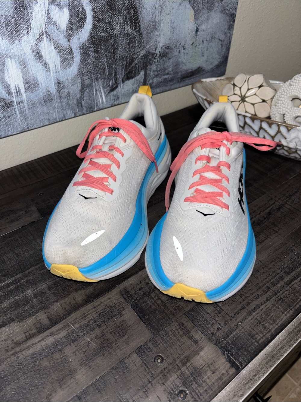 Hoka Bondi 8 running shoes WONENS SZ 10.5 - Picture 7 of 16